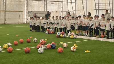 "Відкриті уроки футболу", діти, спорт, Івано-Франківськ