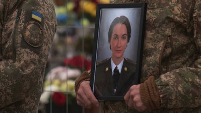 Похорон Ярини Ніштук у Львові