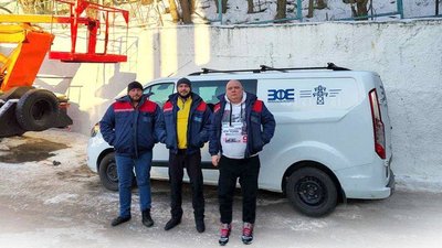Бригада енергетиків з Волині, що вирушила у відрядження до Києва