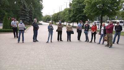 В Запоріжжі протестують проти вирубки лісу