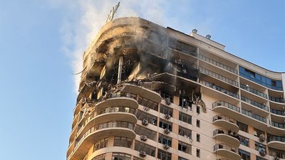 Атака РФ на Одесу 12 вересня 2026 року, Аркадія, Перлина, багатоповерхівка