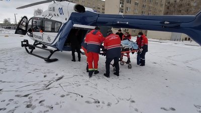 Пацієнтку доправили в дитячу лікарню на Орлика Пацієнтку доправили в дитячу лікарню на Орлика