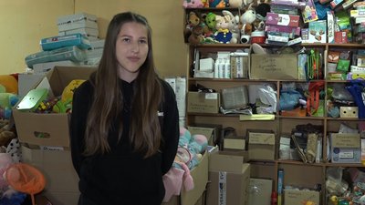 У "Волонтерському штабі допомоги" на Житомирщині роздали понад дві тисячі продуктових наборів У "Волонтерському штабі допомоги" на Житомирщині роздали понад дві тисячі продуктових наборів