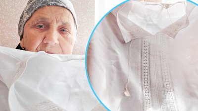 Вишивальниця Василина Цибуляк із Топорівців Чернівецької області