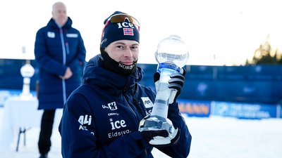 Штурла Легрейд, норвезький біатлоніст виграв Малий кришталевий глобус-2026 у спринті