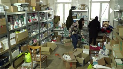 Волонтери гуманітарного штабу Миколаєва кожного дня доправляють допомогу Волонтери гуманітарного штабу Миколаєва кожного дня доправляють допомогу