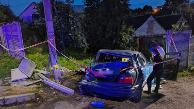 Аварія на вулиці Клима Савури у Луцьку Аварія на вулиці Клима Савури у Луцьку
