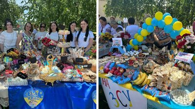 Учні Новодавидківської школи зібрали понад 50 тисяч гривень на дрони для ЗСУ