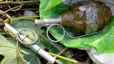 Був напідпитку: на Вінниччині чоловік ходив по місту із гранатою в руках
