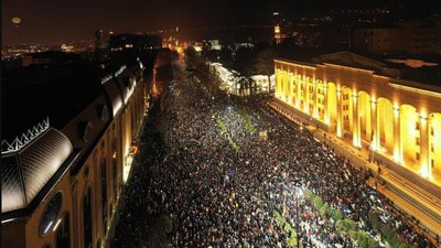 Зеленський подякував грузинам, які не згодні з позицією свого уряду щодо війни в Україні