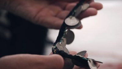 Весільна шийна прикраса - чехи Весільна шийна прикраса - чехи