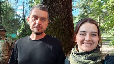Ірина Драгущак воює в одному підрозділі з батьком Ірина Драгущак воює в одному підрозділі з батьком