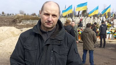 Тесть загиблого бійця Тесть загиблого бійця