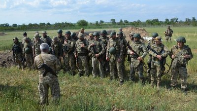 Підрозділ одеської бригади ТрО завершує навчання перед участю у бойових діях на півдні країни Підрозділ одеської бригади ТрО завершує навчання перед участю у бойових діях на півдні країни