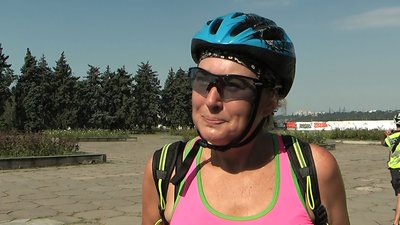 У Запоріжжі відбувся велопарад дівчат
