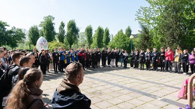 Десять шкіл Ужгорода взяли участь у військово-патріотичній грі "Сокіл" ("Джура")