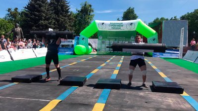 У Сумах відбувся чемпіонат України зі стронгмену серед аматорів