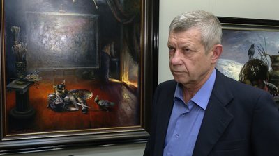 70-річчя Іваненка: рівненський художник презентував "Філософію життя" 70-річчя Іваненка: рівненський художник презентував "Філософію життя"