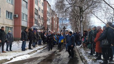 У Миргороді попрощалися із загиблими у війні з Росією льотчиками