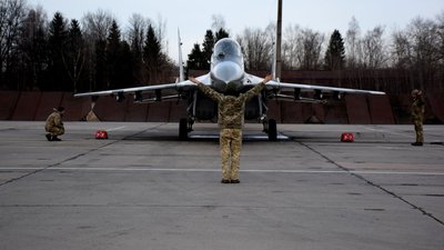 Соколи Прикарпаття виконали льотну зміну Соколи Прикарпаття виконали льотну зміну