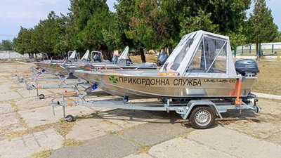 Прикордонники на Одещині отримали 4 нові катери від ЄС Прикордонники на Одещині отримали 4 нові катери від ЄС