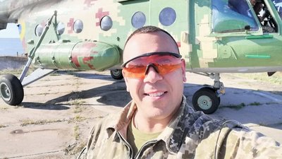 Сергій Хомік під час військової служби