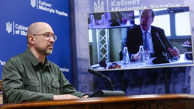 "Закликаємо взяти на себе лідерство у відновленні України" — Шмигаль виступив перед Міністрами розвитку країн G7