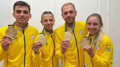 Українські спортсмени з нагородами Дефлімпіади-2025