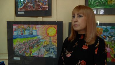 У Житомирі відкрили міжнародну виставку дитячих малюнків "Чорнобиль-Фукусіма. Відродження життя" У Житомирі відкрили міжнародну виставку дитячих малюнків "Чорнобиль-Фукусіма. Відродження життя"