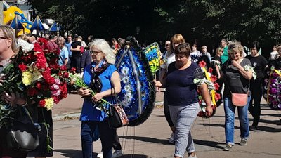 На Сумщині в останню путь провели двох захисників