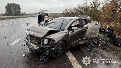 На Полтавщині в ДТП травмувались двоє осіб