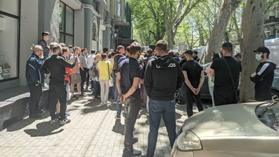 Друкарня Фесенка: мешканці Одеси вкотре вийшли на акцію протесту Друкарня Фесенка: мешканці Одеси вкотре вийшли на акцію протесту
