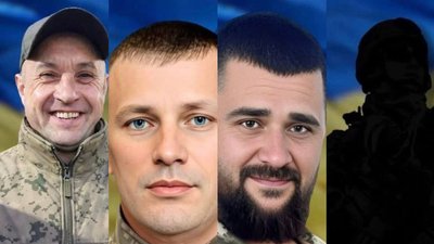 Військові Іващук, Косован, Шарко та фото Валерія Хиряна приховано