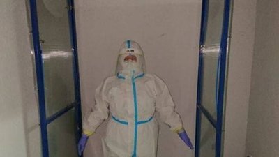 У Кременці закупили дезінфекційні рамки для знезараження захисних костюмів