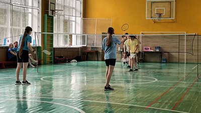 Під час марафону з бадмінтону