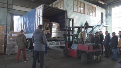 Вінницьким волонтерам передали гуманітарну допомогу з Німмечинни