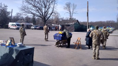 Переїхав з Луганщини після вторгнення. У Кропивницькому попрощались з бійцем ЗСУ