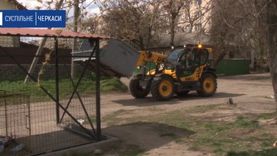 Майданчики для вивезення великогабаритного сміття встановлюють у Черкасах
