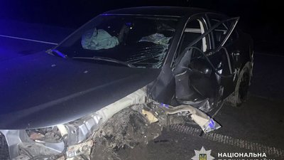 Неподалік Решетилівки на Полтавщині машину відкинуло у відбійник: травми зазнав травм