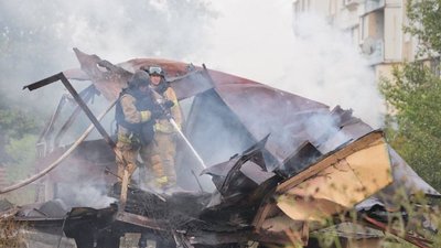 обстріл Запоріжжя, запоріжжя новини сьогодні, горить азс запоріжжя, дим над запоріжжям