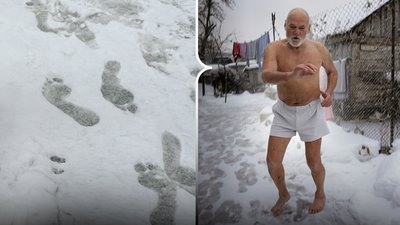Вмивається крижаною водою: історія пенсіонера з Новоселівки, що на Чернігівщині