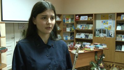 Ольга Галюк під час заходу зіграла на флейті Ольга Галюк під час заходу зіграла на флейті