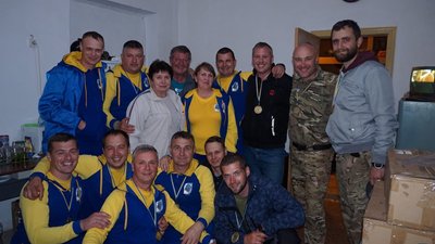 Учасники постановки денного рекорду та судді Учасники постановки денного рекорду та судді