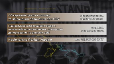 Організації куди можуть звернутися родини які впізнали полоненого та хочуть внести до списку обміну