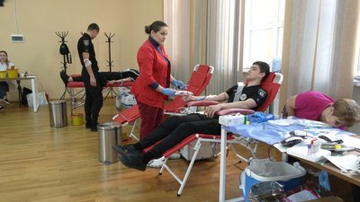 До акції долучилися курсанти