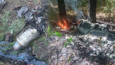 Росіяни атакували Корюківський район: пошкоджена будівля, горів ліс