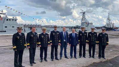 У порту "Південний" відкрили пункт базування ВМС У порту "Південний" відкрили пункт базування ВМС