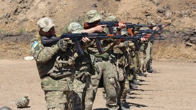 Тренування Гвардії наступу на Харківщині