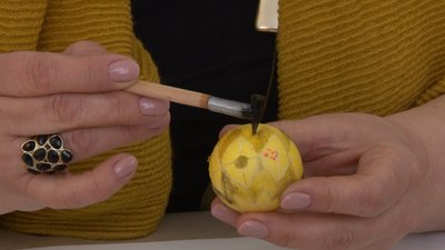 У Черкасах навчали створювати писанку за тисячолітньою технологією У Черкасах навчали створювати писанку за тисячолітньою технологією
