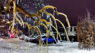Зима, ожеледь, ожеледиця